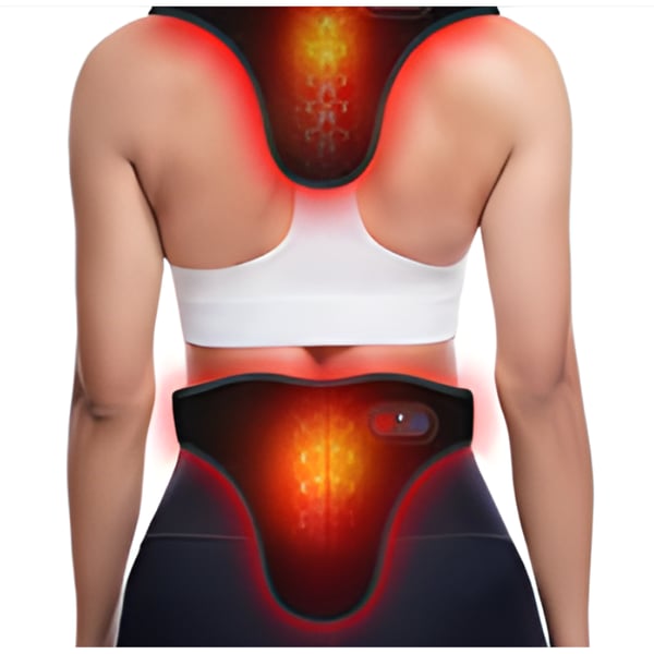 Fascia di fotobiomodulazione LED regolabile BM-Pad: terapia con luce rossa per dolore, infiammazione e stress muscolare